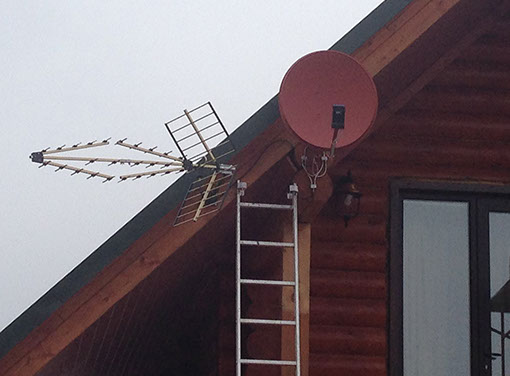 Спутниковое и цифровое тв на одни телевизор