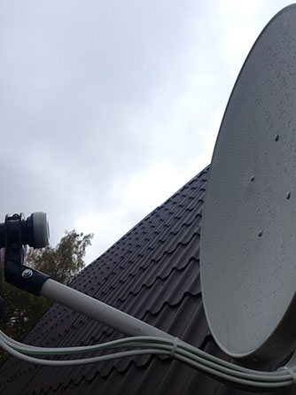 Монтаж и настройка спутниковой тарелки на Триколор ТВ