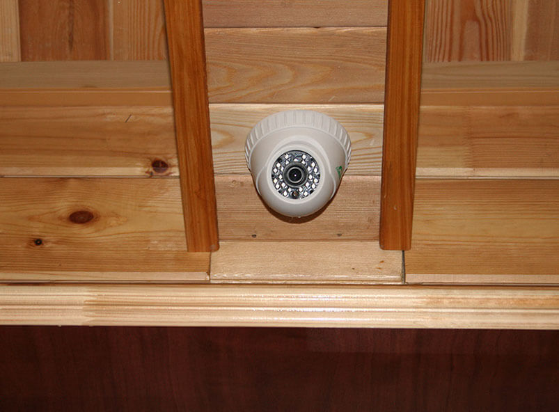 Купольная видеокамера в г. Талеж