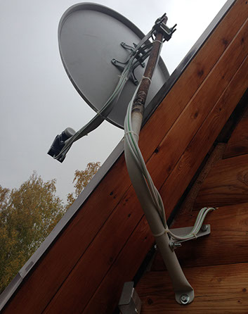 Настройка спутниковой тарелки в Московской области