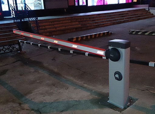 Установка шлагбаума в Домодедово