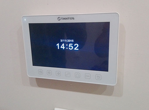 Видеодомофон уже установленный